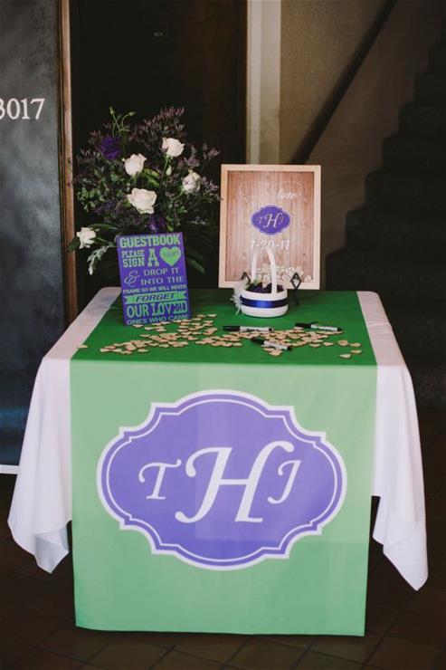 Kendall-Henderson Wedding table